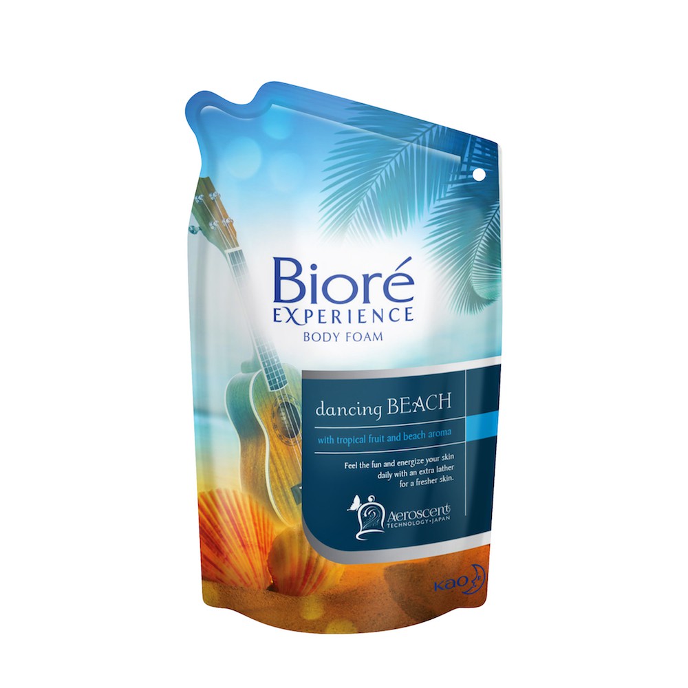 Biore Body Foam Dancing Beach Pouch 425ml