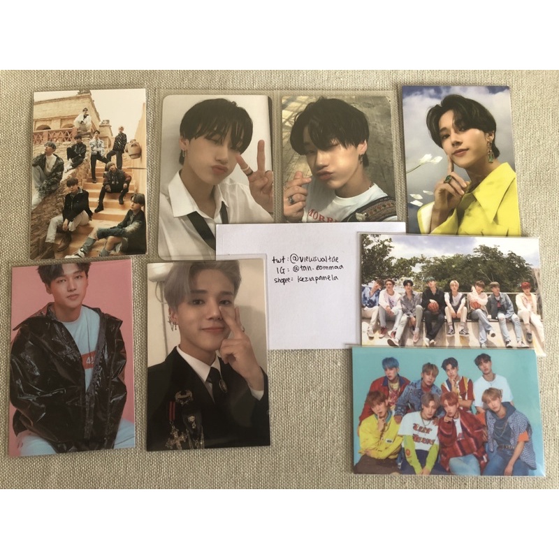 [booked] Ateez MMT Thanxx San , ktown bundle pc photocard fever pt 1