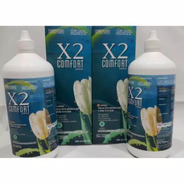 ❤️ RCS ❤️ Cairan softlens X2 500ml pembersih softlens EXP 2025