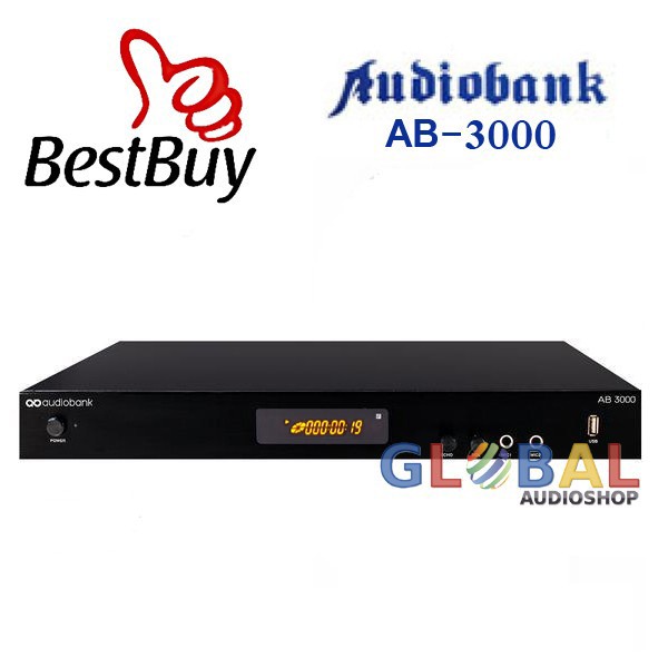 Audiobank 3TB AB-3000 / AB3000 / AB 3000 Player Karaoke isi Lagu 40.000 HDMI Output