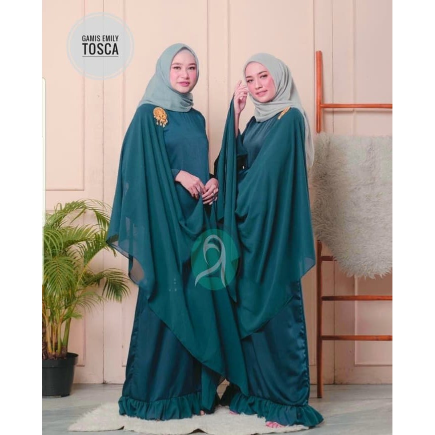 gamis Gamis Emily Tosca [Gamis 0111] SEJ Baju Gamis Wanita Terbaru