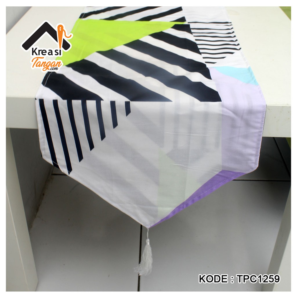 Taplak Meja / Table Runner Ukuran 105x30 - 150x35 TPC1259