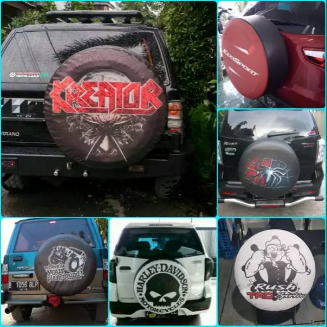 Cover ban serep Sarung ban serep Penutup ban serep Selimut ban serep Harley Rush