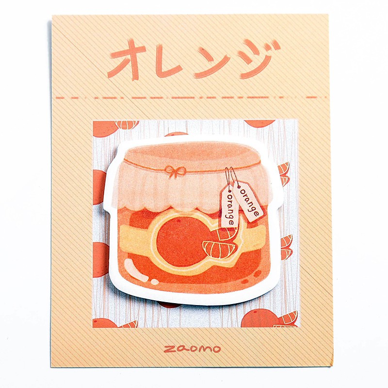 

Sticky Note Stick It Memo It Note Notes Tempel Lucu Imut Orange Jam 856