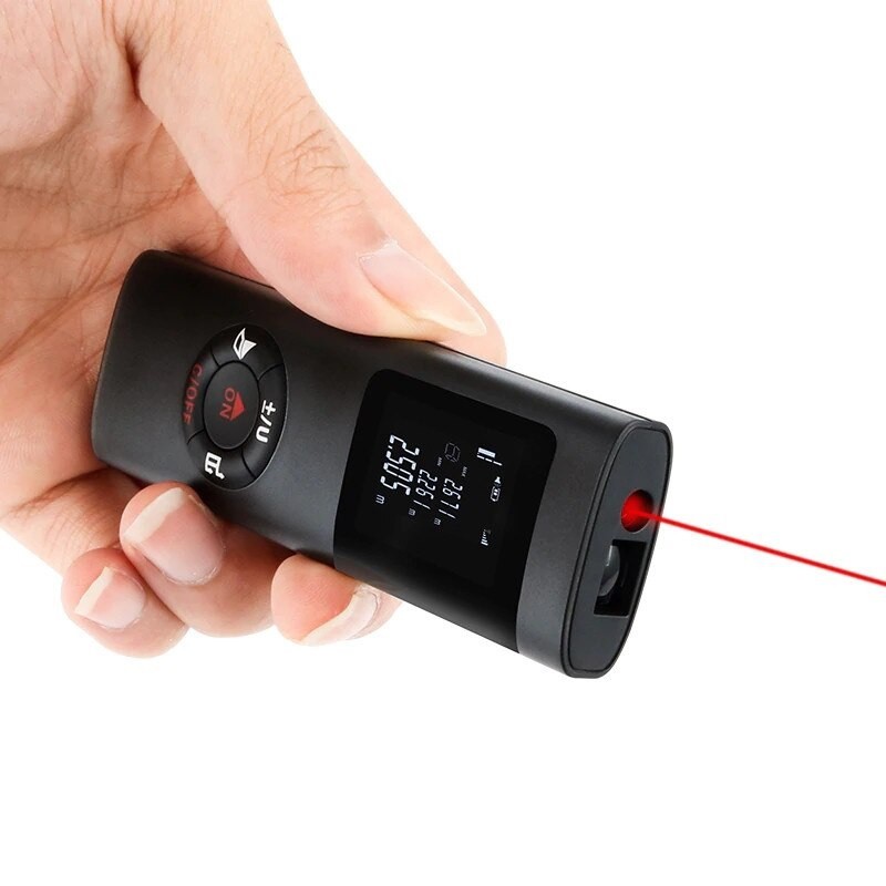 JQ-40 - Handheld 40M Laser Rangefinder Distance Meter with LCD Display - Meteran Laser Hingga 40M