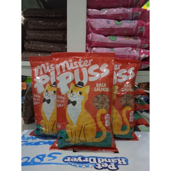 Makanan Kucing Mister Puss Salmon 500gr Freshpack