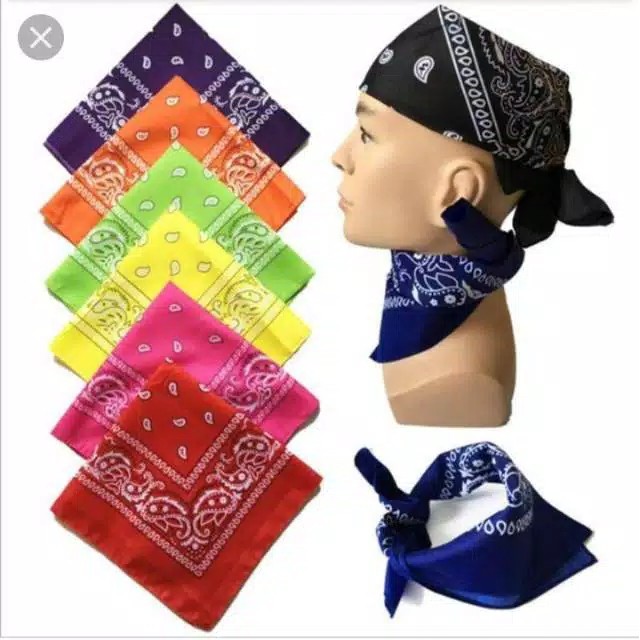 SLAYER BANDANA MOTIF BATIK MULTIFUNGSI SCARF MASKER MULUT- 1 PC MOTIF ACAK