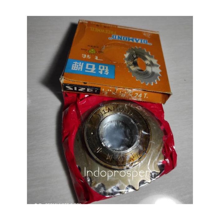 Freewheel/Gear/Gir Belakang Sepeda BMX Mini Single Speed 24T Murah