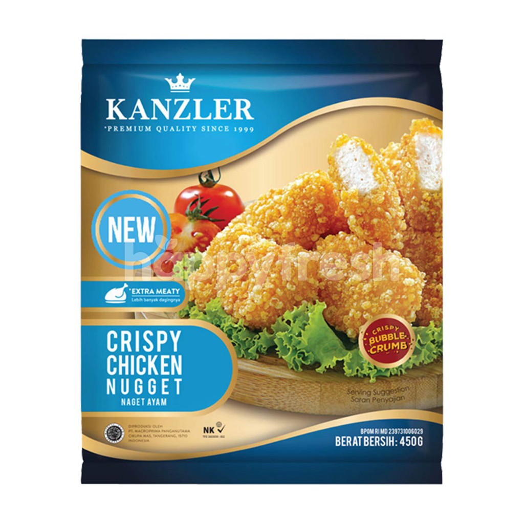 

KANZLER Crispy Chicken Nugget - Nugget Ayam Krispi 450gr