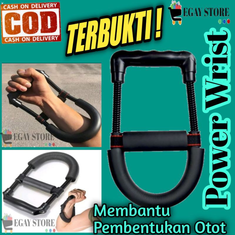 ALAT OLAHRAGA PERGELANGAN TANGAN POWER WRIST EXERCISE HAND GRIP PERLENGKAPAN FITNESS GYM