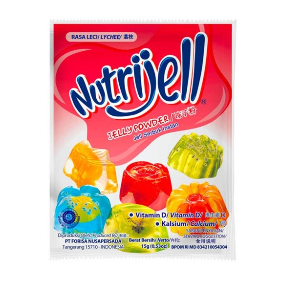 

Nutrijell Lychee 15 gr