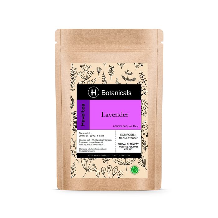 

TEH-DAUN- TEH BUNGA LAVENDER KERING MURNI | DRIED LAVENDER TEA | HAVELTEA | 15GR -DAUN-TEH.