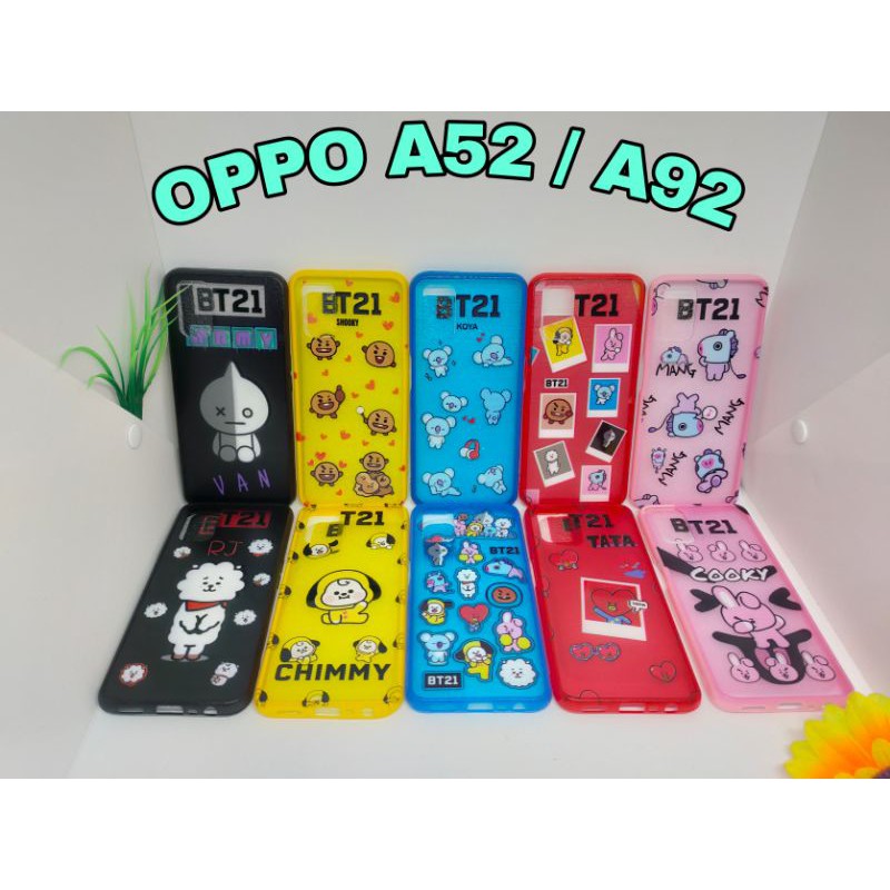 SOFTCASE OPPO A15 / A15S  BT21 BTS KARAKTER