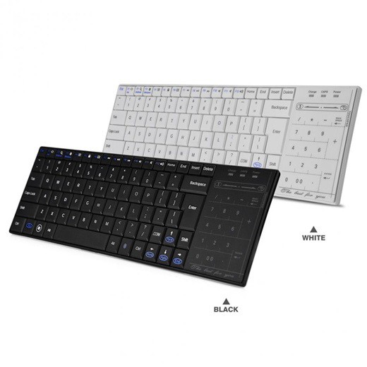 BT10 - Bluetooth 3.0 Keyboard with Numeric Touchpad