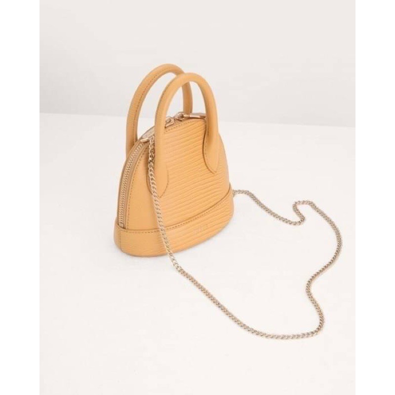 [7.7 Boombastis Sale⚡] - TAS WANITA MINI LIZZARD EFFECT TOP HANDLE BAG PDR076 PREMIUM IMPORT