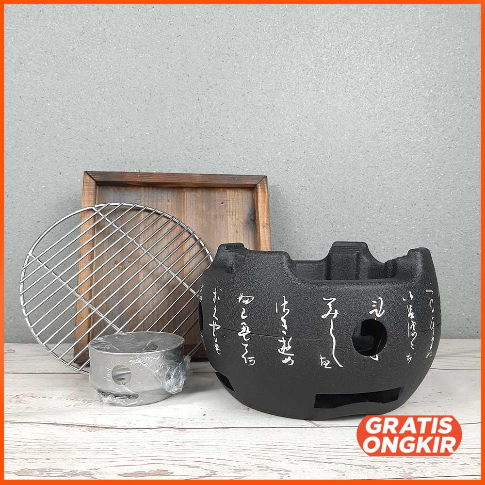 Alat Panggang Arang Japanese Grill Stove 20x20cm H02