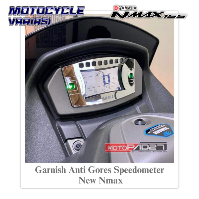 Garnish Antigores Speedometer Nmax Cover Pelindung Spidometer Nmax New