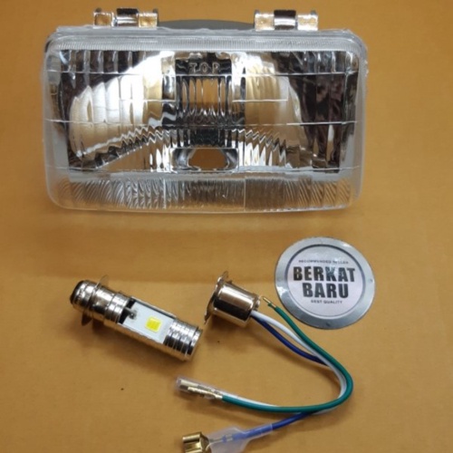 Dijual Reflektor Lampu Depan Yamaha Alfa Bohlam Bolam LED Limited