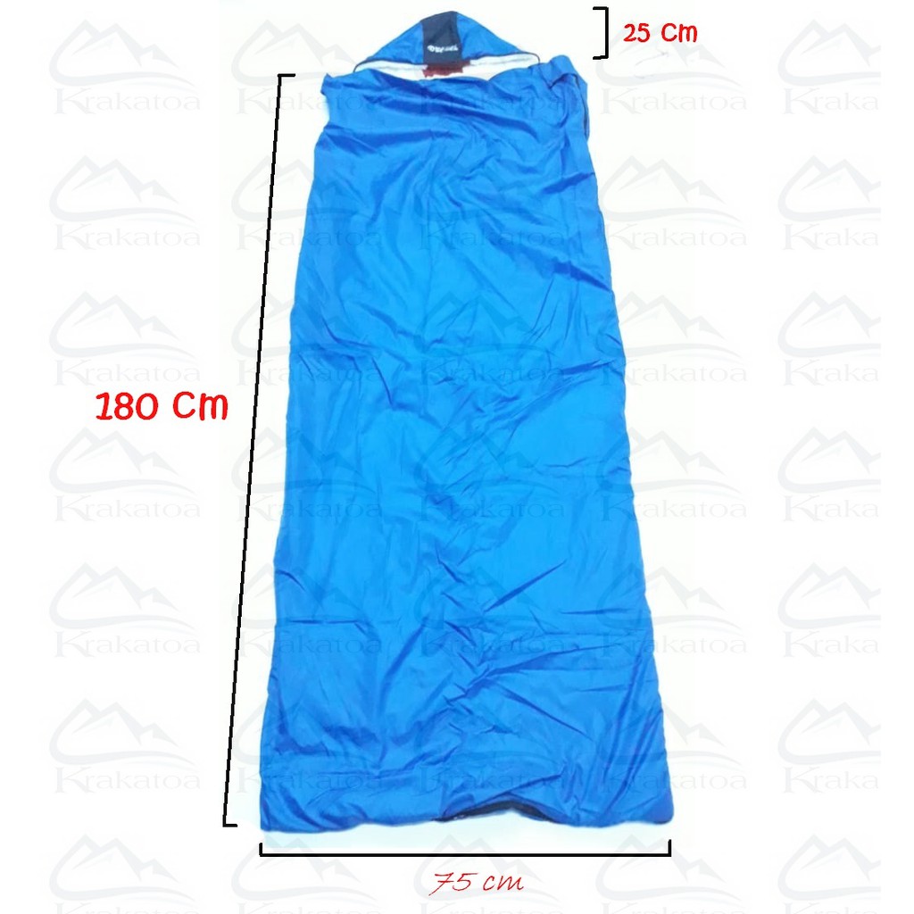 【Bisa COD】 Paket` Sleeping Bag Dacron 3 Lapis Tebal 4 OZ &amp; Matras` SleepingBag Kantong Dakron Layer