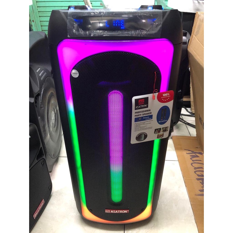 SPEAKER AKTIF PORTABLE ASATRON HIPHOP ORIGINAL