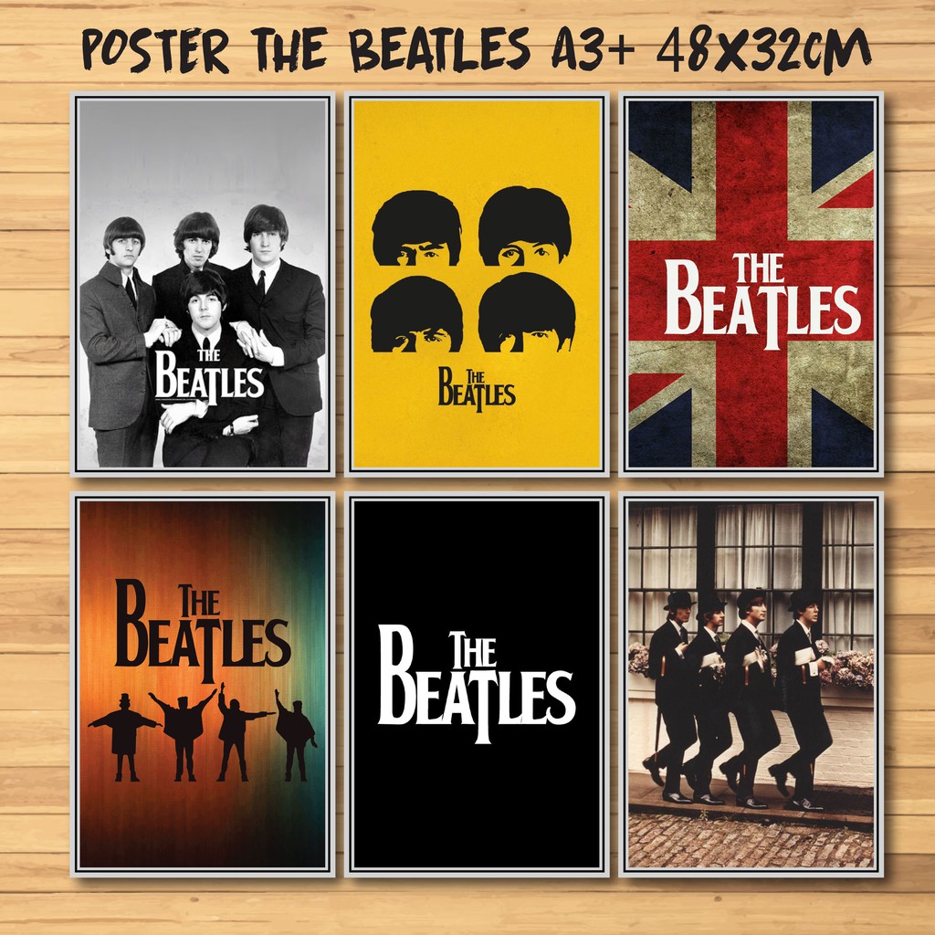 Poster Band The Beatles A3+ 48x32CM