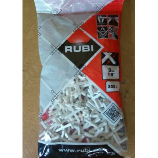 RUBI Tile Spacer 3 mm Accecoris / Spacer Keramik / Spacer / Pembatas Nat Keramik Atau Granit