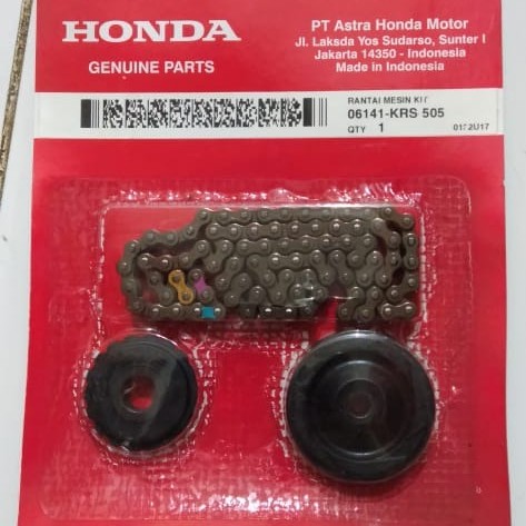 Rantai Mesin Kamrat Kamprat Keteng Set Honda Legenda Supra Fit Supra Fit New Revo 06141 KRS 505