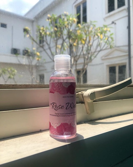

Rose water