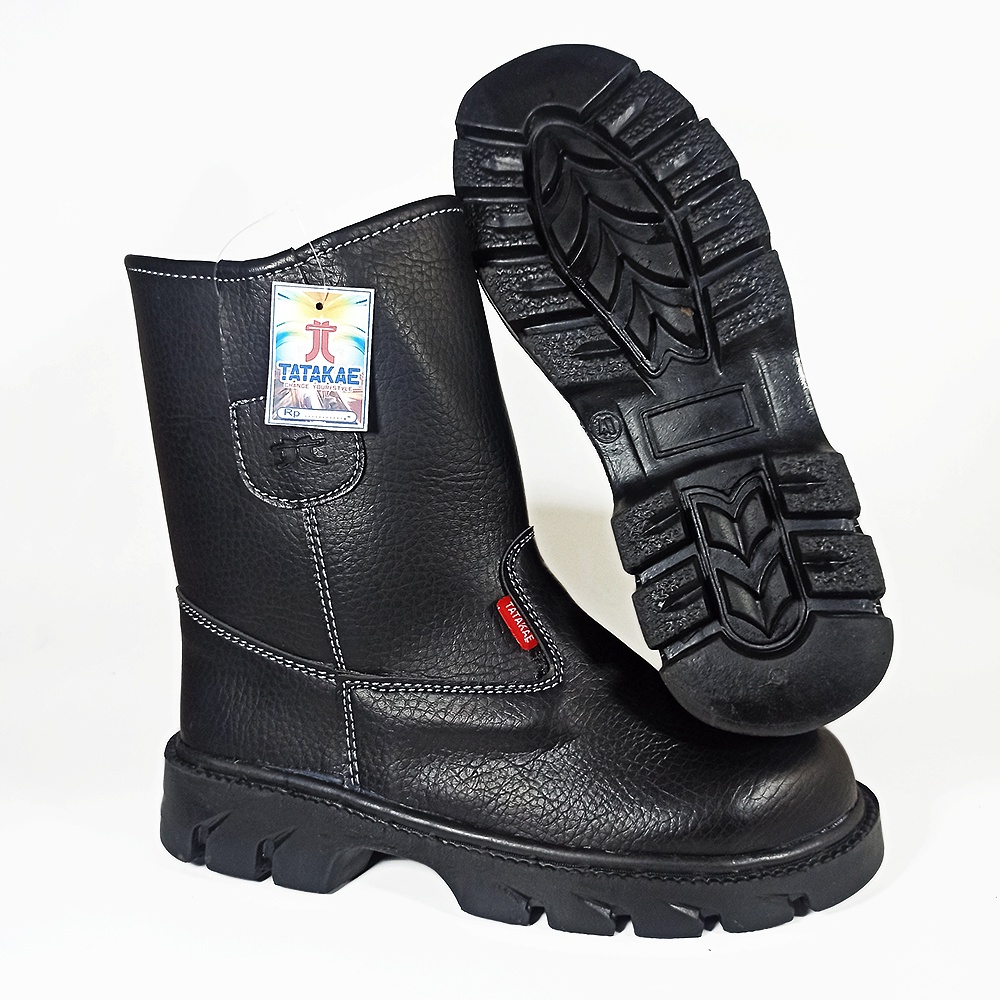 [ KULIT ASLI ] Sepatu Safety Boot Sepatu Sefti Septi Saveti King Kingstil Chetah Jogger Sepatu Kerja Pabrik, Proyek &amp; Industri Berkualitas Harga Terjangkau