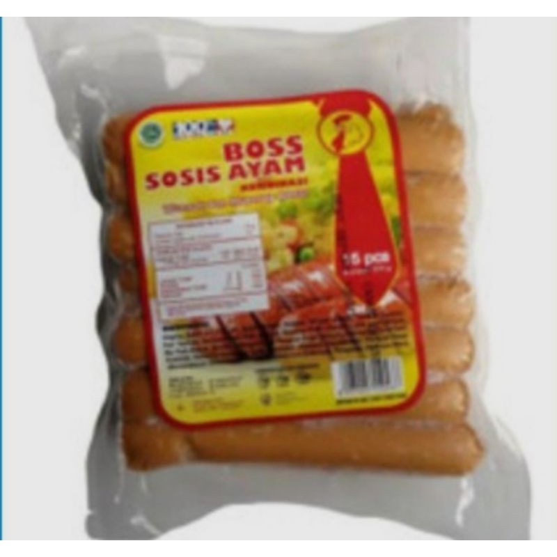 

BOSS SOSIS AYAM SAUSAGE 375gr