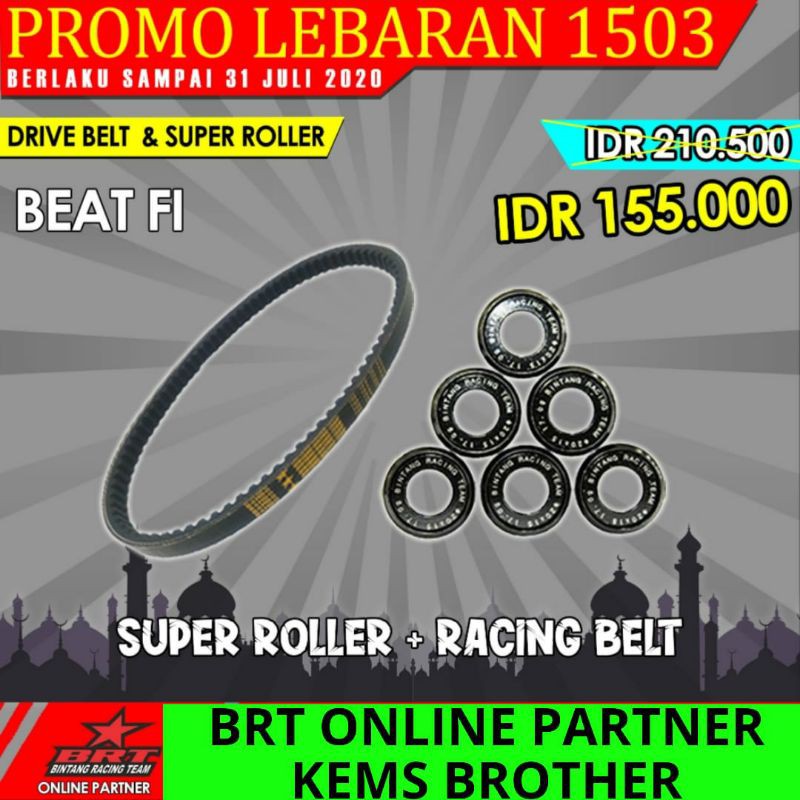 VBELT BRT SET DAN SUPER ROLLER BEAT FI