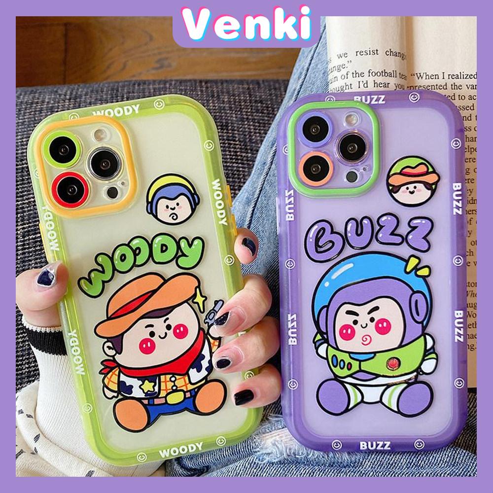 iPhone Case Silicone Soft Case Clear Case Fluorescent Color Airbag Shockproof Protection Camera Cartoon Cute Compatible For iPhone 11 Pro Max 13 Pro Max 12 Pro Max 7Plus xr XS Max