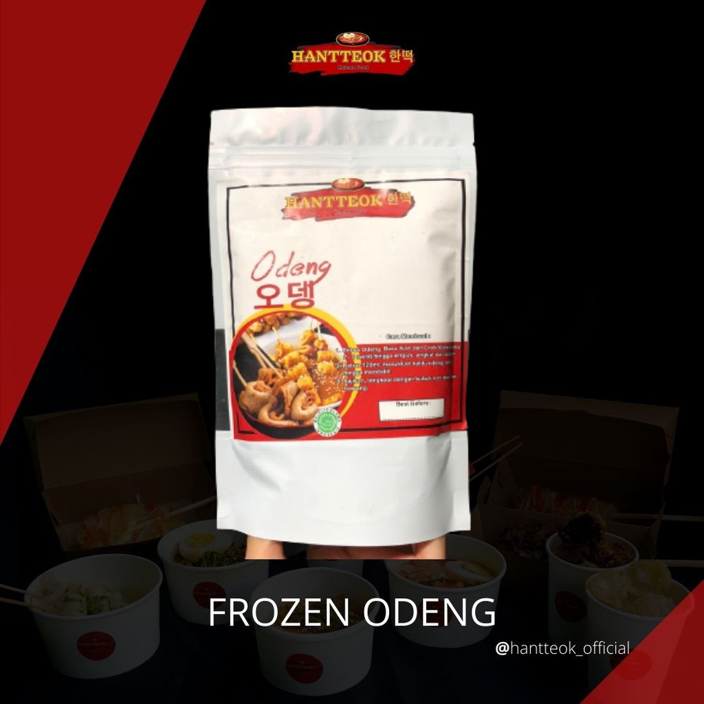 

FROZEN ODENG - HANTTEOK KOREAN FOOD 120GR