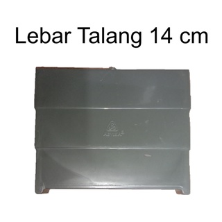 Jual Tutup Dop Penutup Talang Kotak Atau Talang Air Pvc Inch Abu