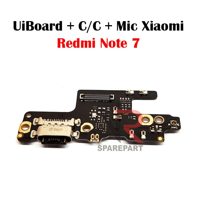 FLEXIBLE PAPAN CAS XIAOMI REDMI NOTE 7 PAPAN KONEKTOR CAS / CHARGER + MIC