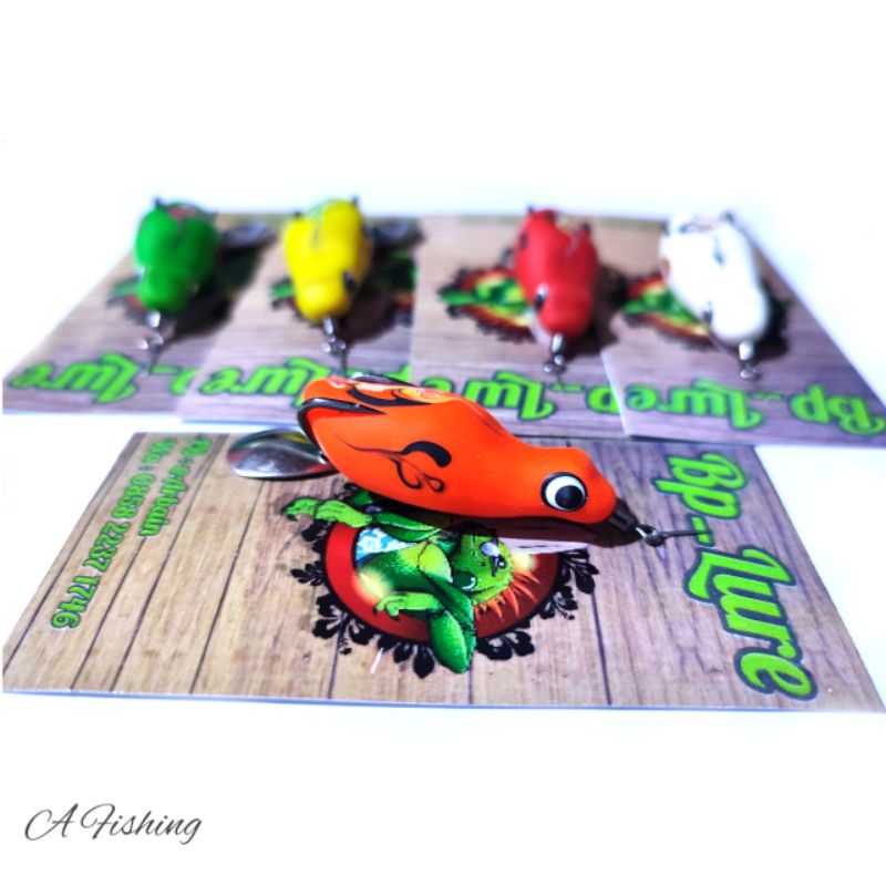 SOFT FROG 4,5CM BP LURE I UMPAN CASTING IKAN GABUS