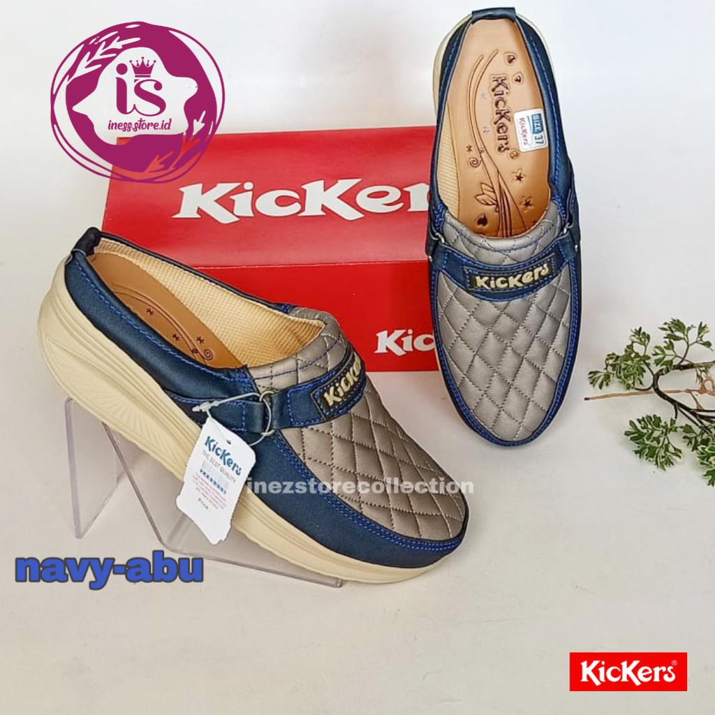 SANDAL WEDGES WANITA KICKERS BERKUALITAS KODE SL99 MURAH HARGA GROSIR