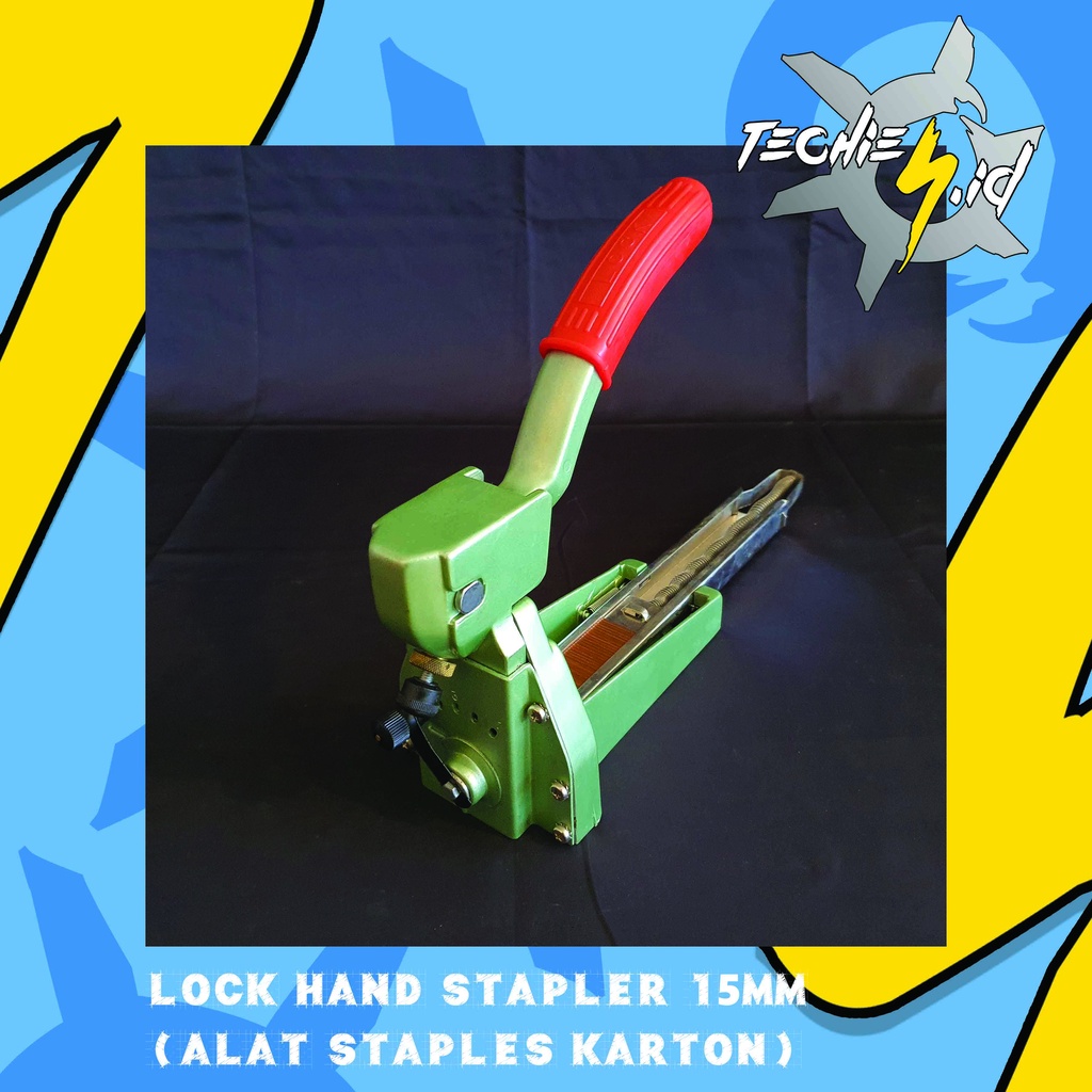 

Lock Hand Stapler 150mm (Alat Staples Karton / Kardus Manual)
