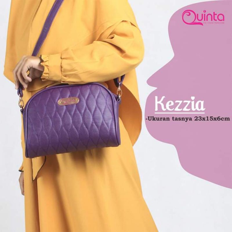 Tas kezzia selempang wanita slingbag premium quinta