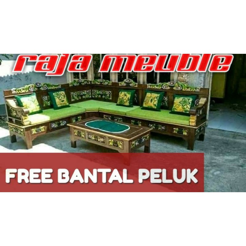 KURSI TAMU BAGONG JATI,KURSI SUDUT SEMUT,KURSI SUDUT MINIMALIS