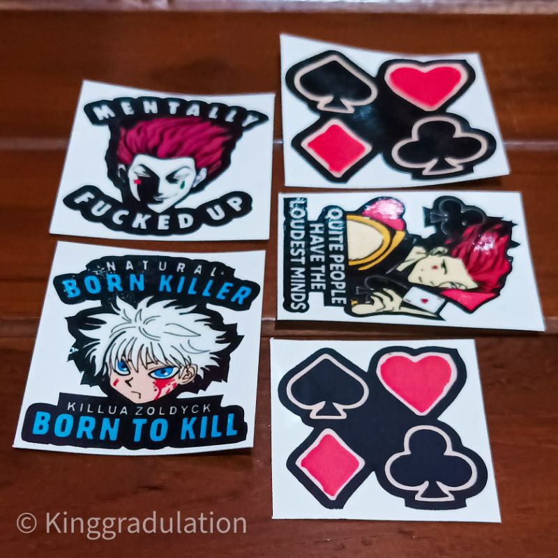 

Sticker - Hunter X Hunter HxH Package (Killua, Hisoka)