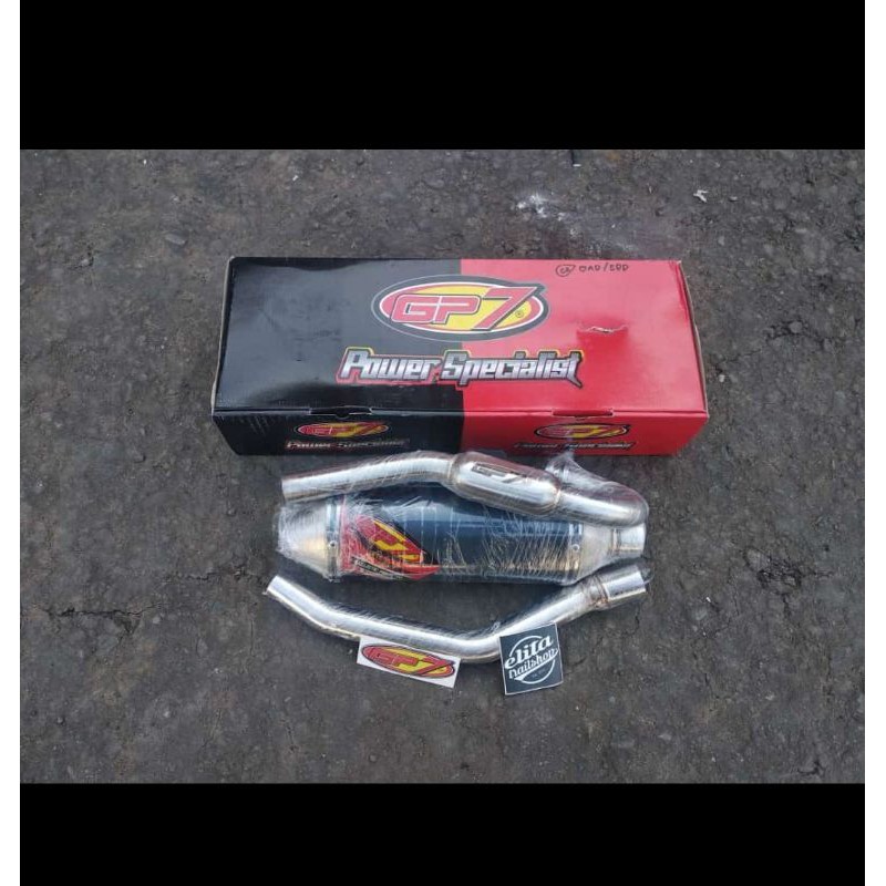 Knalpot GP-7 Balistic Predator - KLX