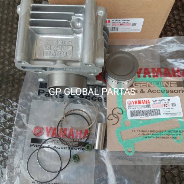 Blok seher komplit isi piston mio/mio new/mio soul karbu/fino karbu/Komplit