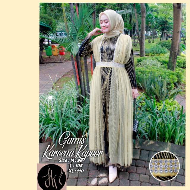 KAREENA GOLD Dress / Kebaya / Gamis