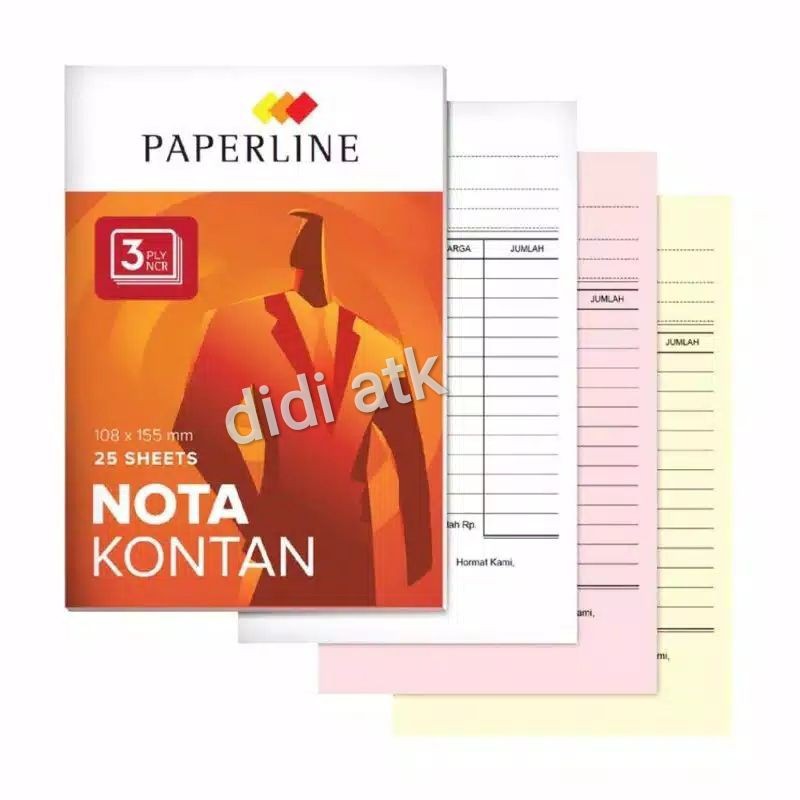 

Buku Nota Kontan Kecil 3 Ply Paperline