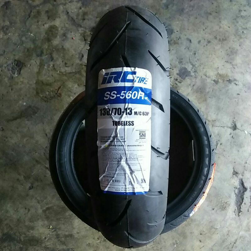 BAN IRC SS-560R 130/70-13 TUBELESS BAN BELAKANG YAMAHA NMAX