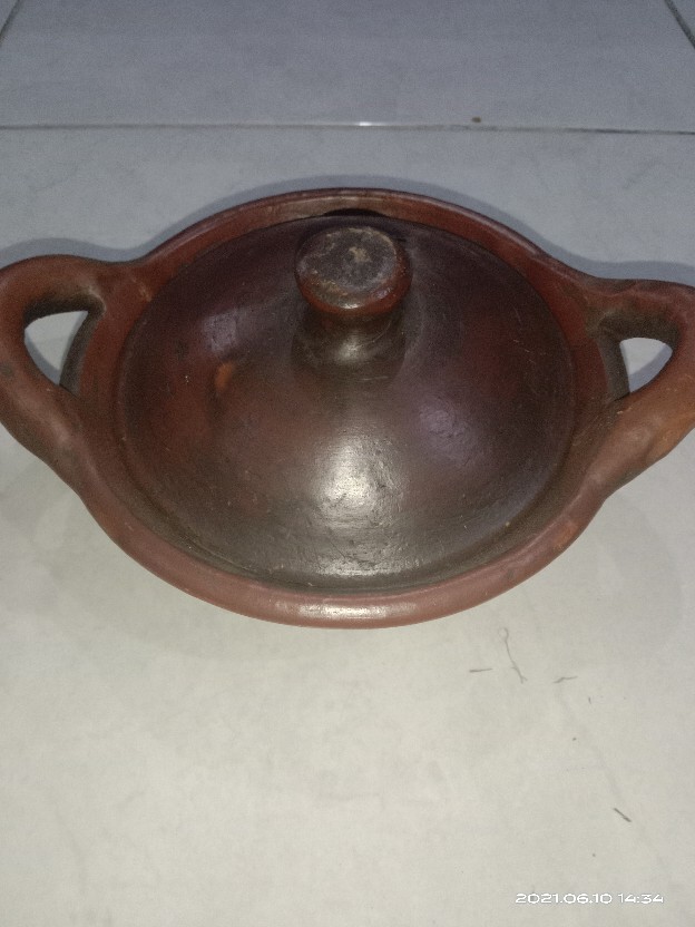 Gerabah | Wajan Tanah Liat Natural / Wajan Serabi D17