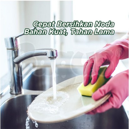 BAGUS Sabut Spons Serbaguna / Sponge cuci piring 556 isi 3pcs