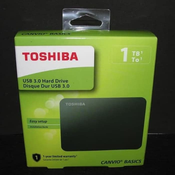Hardisk External Toshiba 1TB / HDD Eksternal 1 TB
