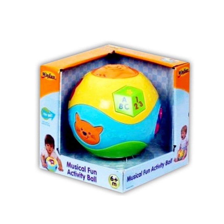 Winfun Musical Fun Activity Ball Mainan Bola Anak W0728